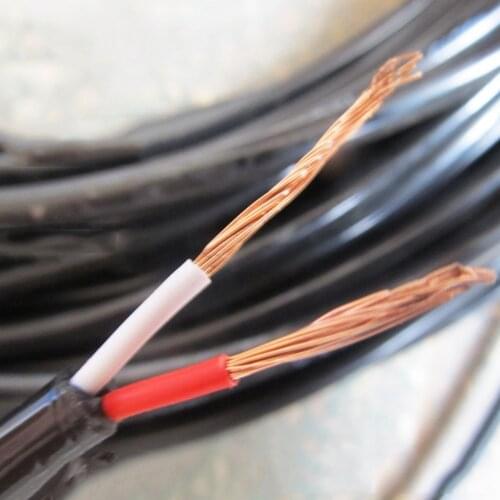 Explosion-proof wire TPU three-layer sheathed cable pull-resistant 2x1.5 square 2 core 1.5mm2 wire cable For mining and oil well