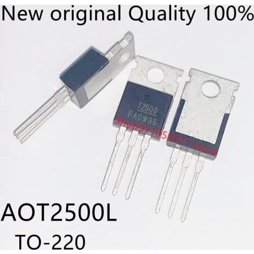 10PCS/LOT T2500L AOT2500L TO-220 150V 150A New spot hot sale