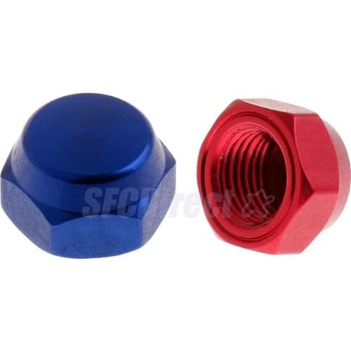 2Pcs M7 Fishing Baitcasting Reel Handle Screws Cap Bearing Cover Screw Nuts, Right Hand