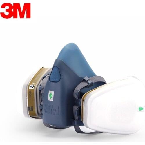 7502 with 6006 anti-chemical gas dust powder protection dust cover