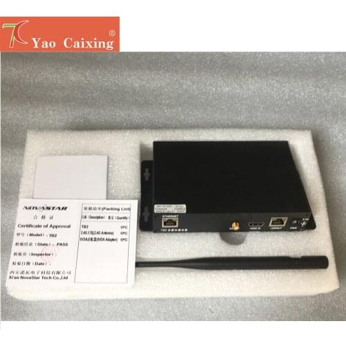 Free shipping Novastar TB2 asynchronous and synchronous controller sending card box