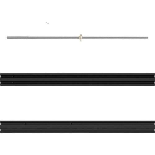Funssor Creality Ender 3 Extended Z axis extrusion lead screw kit