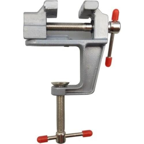 MINI 1PC 35MM Aluminium Alloy Table Bench Clamp Vise Mini Bench Vise Table Screw Vise for DIY Craft Mold Fixed Repair Tool
