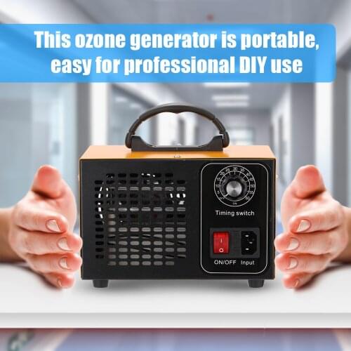 Portable Ozone Machine Generator Air Filter Purifier with Timing Switch Ozonizer Ozonator for Home Car Formaldehyde