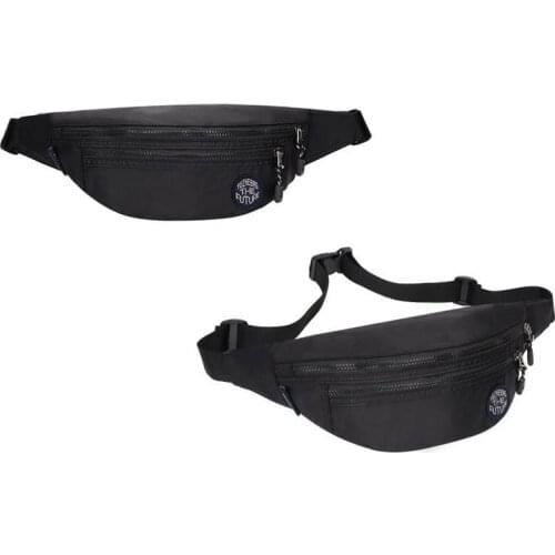 Casual Banana Waist Bag Men Chest Bag Travel Phone Pouch Waterproof Nylon Crossbody Bags Boy Fanny Pack Hip Belt Purse