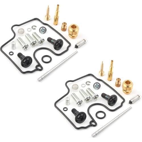 SV 650 Motorcycle Carburetor Car Rebuild Repair Kits Gaskets Jets For Suzuki SV650 SV650S 1999 2000 2001 2002 2Sets
