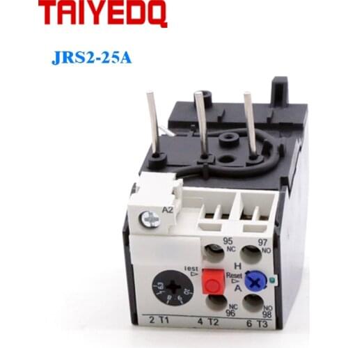 JRS2-25 Thermal Relay 3UA Overload Relay Contactor Relay for Motor Protection 10A-16A 16A-25A
