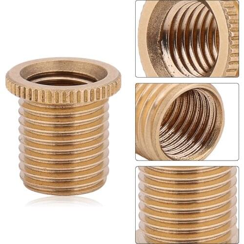 1 pc Universal Car Gear Stick Shift Shifter Knob Head Thread Screw Adapter for most gear shift knobs that use M12*1.25 inserts