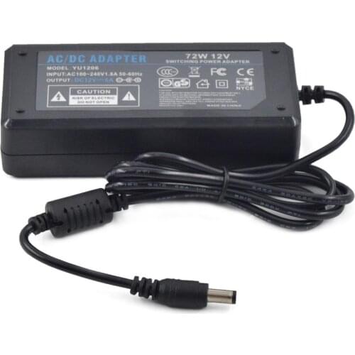 12V 1A 2A 3A 5A 6A 7A 8A 10A LED Power Supply AC110-240V UK/US/EU/AU Adapter Plug For 2811 5050 3528 LED Strip Light