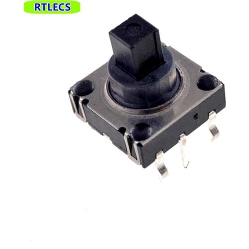 20 pcs 10x10x10mm Tact Switch 4 Direction & Center push 5 Way Tactile Switch Snap in Vertical PCB Navigation Multifunction 10x10