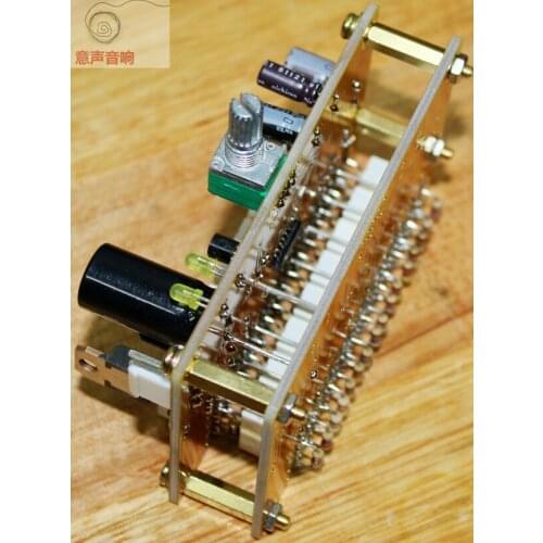 AC Dual 12-18V DIY Advanced Relay Volume Control Board/HIFI Volume Board/relay Volume Board/with Tone Kit/finished Board