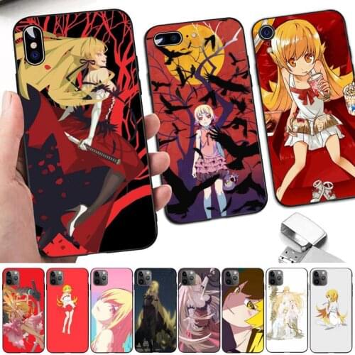 Yinuoda Monogatari Series Phone Case for iPhone 8 7 6 6S Plus X 5S SE 2020 XR 11 12 pro XS MAX