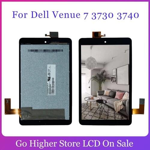 For Dell Venue 7 3730 3740 LCD Display Digitizer Screen Touch Panel Sensor Assembly Replacement 3740 Free Tools