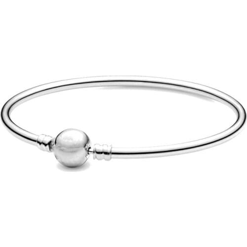 European Charms Round Clip Bracelet Bangles Diy Beads jewelry Z025