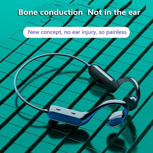 G200 Bone Conduction Headset Open Ear Wireless Sports Headphone BT 5.1 Microphone Waterproof Earphone For All Phone