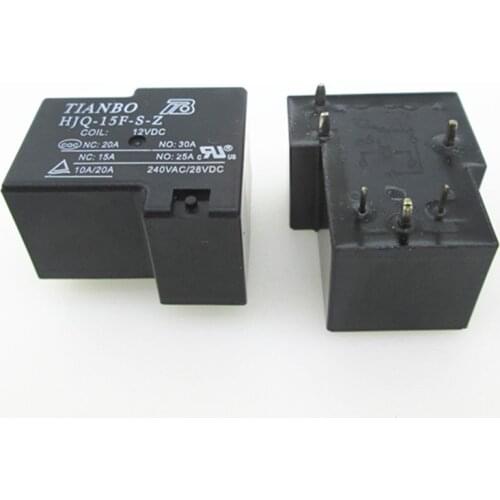 HOT NEW relay HJQ-15F-S-Z-12VDC HJQ-15F-S-Z 12VDC HJQ-15F HJQ15FSZ 12VDC DC12V 12V 20A TIANBO DIP6