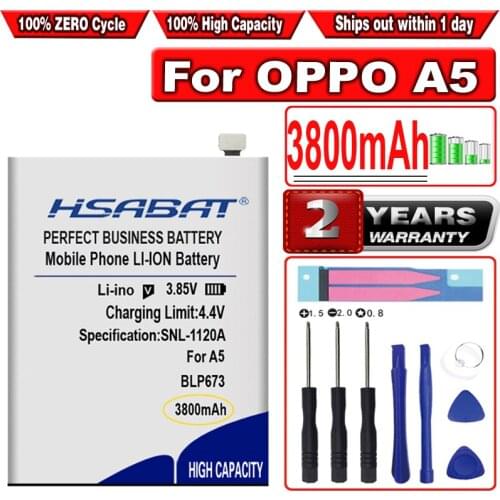 HSABAT Oppo A3s Phone Batteries