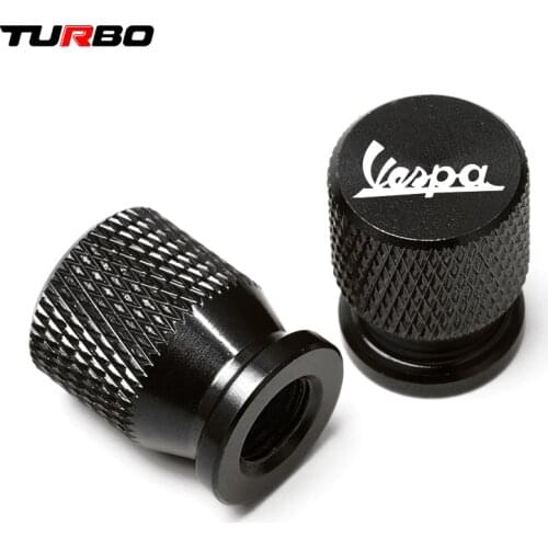 Motorcycle CNC Tires Gas Nozzle Cover Valve Core Mouth Cap For Vespa Piaggio Sprint Primavera LX 150 GTS 250 300 200 Accessories