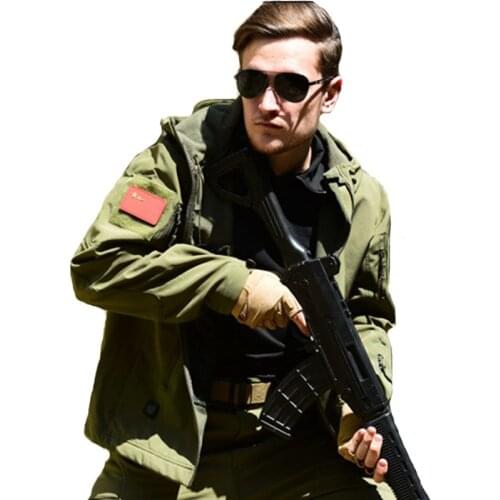 Hunting Jacket Softshell Jacket Men Outdoor Hiking Windproof Windbreaker Hiking Camping Jacket 11 Colors