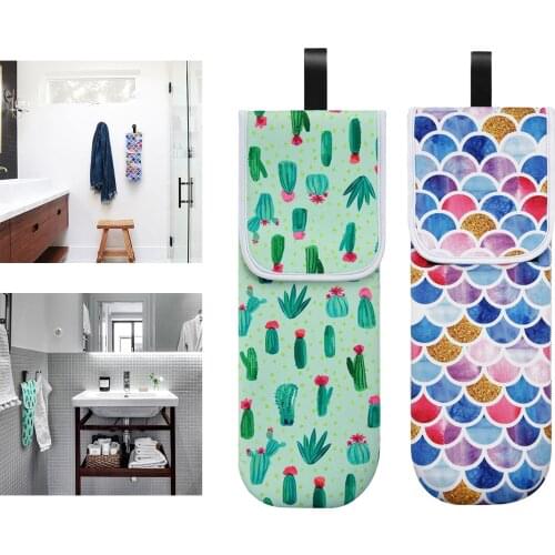 Neoprene Curling Iron Holder Bag Case Storage Bag for Straightener Curler Flat Iron Curling Wand Travel Case Pouch Bag