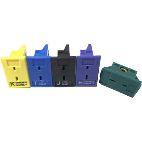 K/J/T/E/R/S Type Thermocouple Mini Plug Socket And Panel Compensation Wire Connector