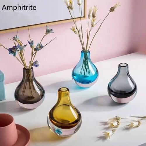 Multiply Glass Vases Bottles Of Small Flowers Beautiful Decoration House Nordic Transparent Hydroponic Creative Terrarium