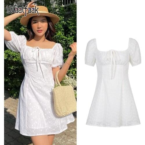 Короткие платья для женщин Waatfaak China At AliExpress