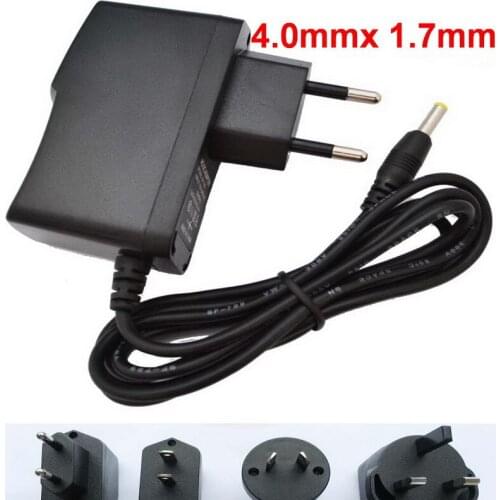 1PCS 9V 200mA 300mA 400mA 500mA 600mA 700mA 800mA AC 100V-240V Switching power adapter supply DC 4.0mm x 1.7mm EU US UK AU