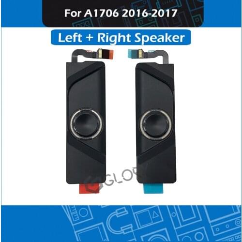 10pair/Lot A1706 internal Speaker Set for Macbook Pro Retina 13" A1706 Left + Right Speakers Replacement 2016 2017 Year