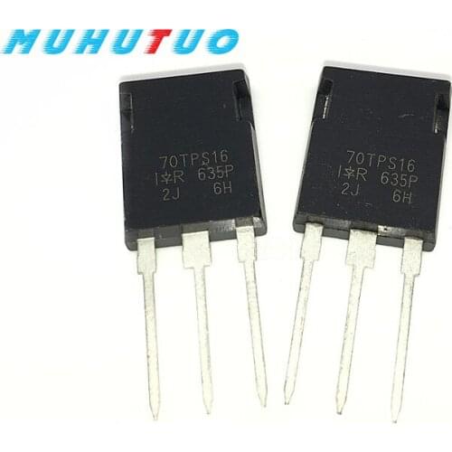 10PCS super power 70TPS16 70TPS16PBF TO-247 70A 1600V Unidirectional SCR