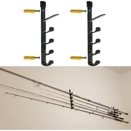 2pcs/lot Fishing Rod Storage Rack Fishing Rod Holder Fishing Rod Rest Pole Rollers Stand