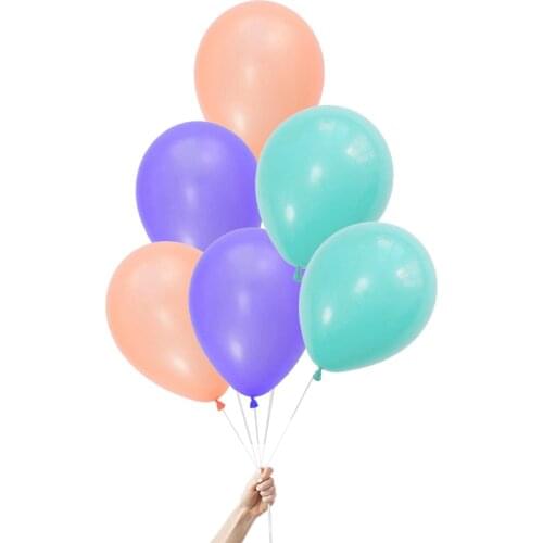 8pcs/pack 12" Latex Balloon Air Balls Inflatable Wedding Party Happy Birthday Holiday Decoration Supplies Solid Eco-Friendly