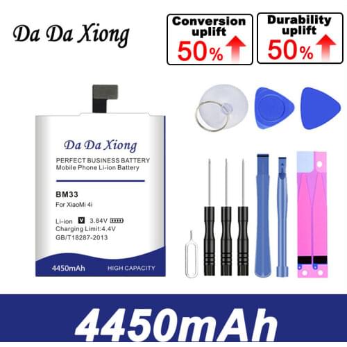 Da Da Xiong 4450mAh BM33 Battery for Xiaomi 4i Mi4i M4i phone battery