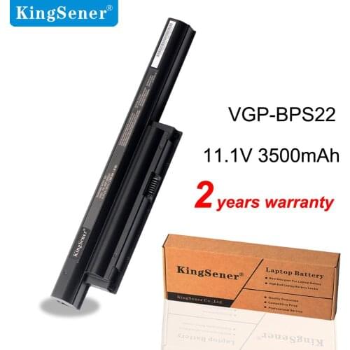 Japanese Cell KingSener VGP-BPS22 Laptop Battery for SONY VAIO VGP-BPS22A VPC-EA1 EA18 EA16 EA31 PCG-71212t 71211T 61211T 61212T