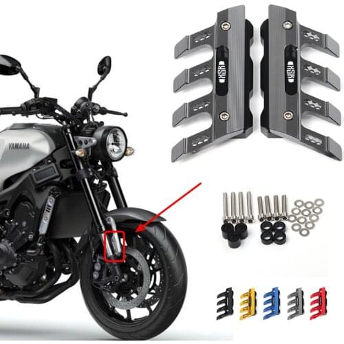 For YAMAHA XSR700 XSR155 XSR 700 155 Motorcycle Mudguard Front Fork Protector Guard Block Front Fender Slider Accessories