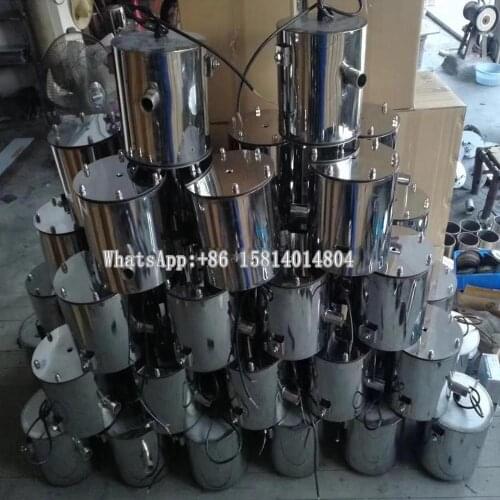 1pc Stainless steel sparkling fountain,jumping spring wave lamp,colored led beam fountain,parabolic beam fountain