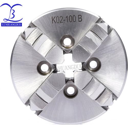 K02-100 B 4 jaw chuck 100MM manual lathe chuck 4-Jaw Self-centering Chuck