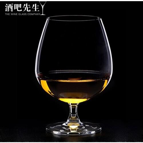 Handcrafted Lead-Free Cognac Brandy or Whiskey Crystal Glasses Snifter