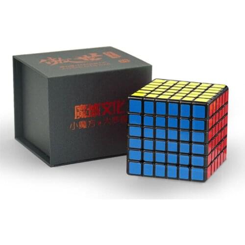 MoYu AoShi GTS6M Magnetic Version 6x6x6 Magic Cube Professional Competition Rotation Speed Cubo Magico Educational Toy Gift