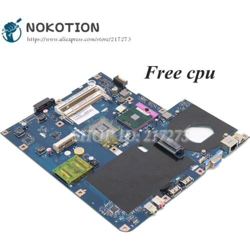 NOKOTION MBN5402001 MB.N5402.001 PC Motherboard For Acer eMachines E525 E725 5732Z MAIN BOARD KAWF0 LA-4851P DDR2 Free CPU