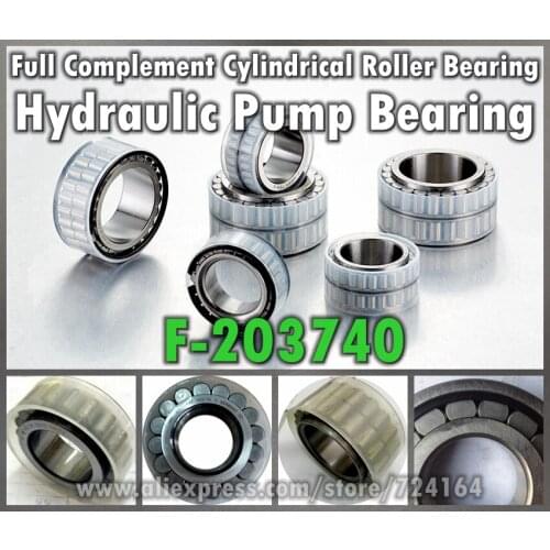 Full Complement Cylindrical Roller Bearing F-203740 25*54*21mm For Main Shaft Of Hydraulic pump Printing press machine bearing