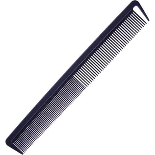 1 Pc Black Professional Comb Anti-Static Cutting Comb Carbon Double-Purpose Hairdressing Barber Haircut Brush Tools