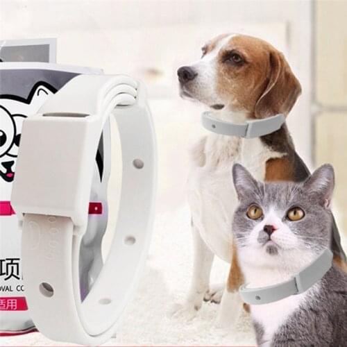 Adjustable Mosquito Removes Flea And Tick Collar Dogs Cats Up To 8 Month Flea Tick Collar Anti-mosquito And Insect Repellent