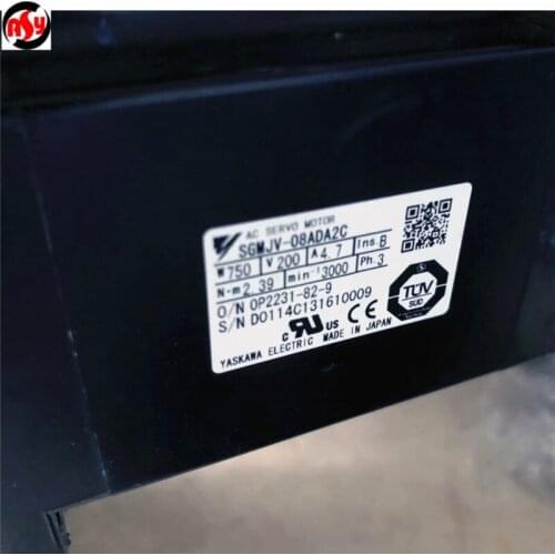 Used Tested Working SGMJV-08ADA2C AC SERVO MOTOR