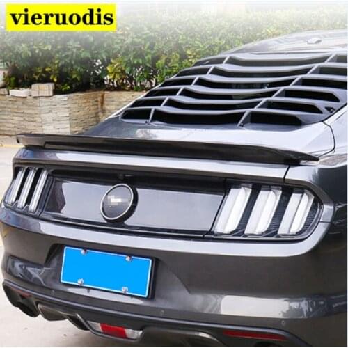 For Mustang Spoiler 2015-2018 Ford Mustang Spoiler GT SCK ABS plastic Material Car Rear Wing Color Rear Spoiler