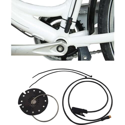 Pedal Assist Sensor Waterproof Connector Plug PAS Pedal Assist Sensor KT-D12L with 12 Magnets Easy To Install