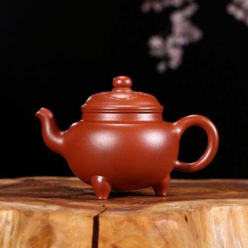 Yixing recommended wholesale famous craftsmen ceramic tea-pot DaBin ruyi 300 ml tea kettle agent