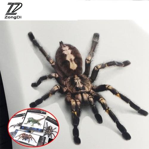 ZD 3D Cool Car Styling Animal Stickers Waterproof For Kia Rio 3 Ceed Toyota Corolla 2008 Avensis C-HR RAV4 Lexus Accessories