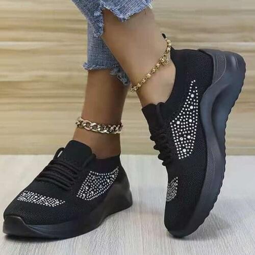 Women Chunky Sneakers Solid Color Woman Platform Shoes Thick Bottom Womens Vulcanized Shoes Sneakers Female Sport Shoes