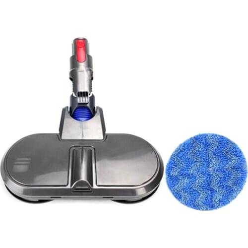 1Set Electric Mopping Brush + Cleaning Cloth for Dyson V7 V8 V10 V11 Replaceable Parts